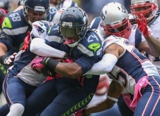 NFL Players Now Expected to Wash Hands Before, After Each Play football wash hands play