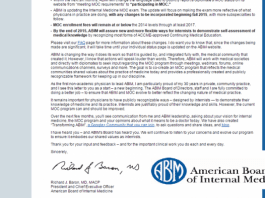 American Board of Internal Medicine on MOC: “Our Intern Got It Wrong” abim
