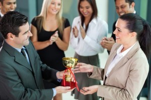 nurses getting awards