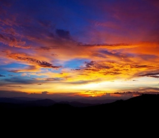 Monday Medicine Rounds Finish Just In Time for Tuesday Medicine Rounds sunset at the hospital