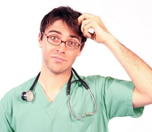 Patient’s Pregnancy Test Positive Despite Denying Sexual Activity; Obstetricians Baffled confused doctor