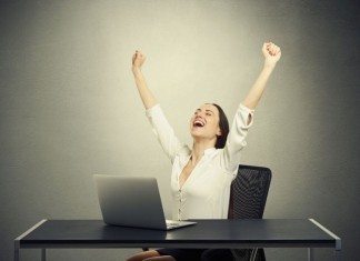 Physician Signs Out Patient Census and Pager, Has Slight Orgasm excited woman