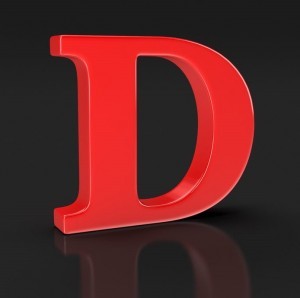 letter d