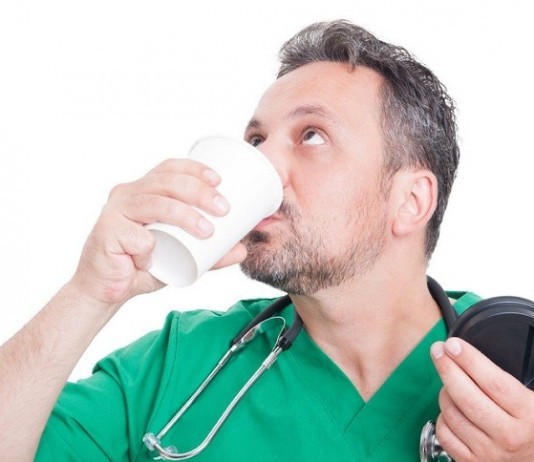 Amazing Respiratory Therapist Performs ABG with One Hand, Drinks Coffee with Other RT coffee