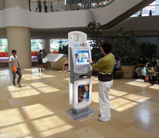 Health Experts Amazed at Diagnostic Ability of New WebMD Kiosks webmd kiosk