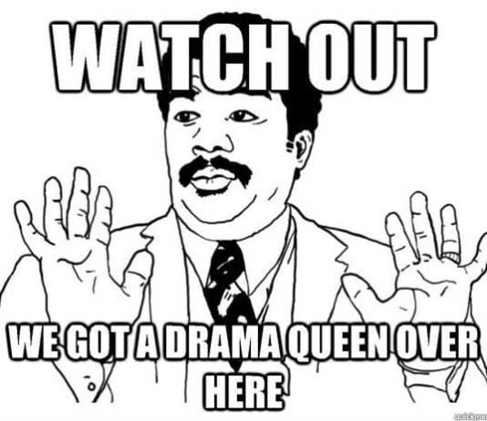 A Patient Wins Oscar in the Category of Best Drama Queen drama queen