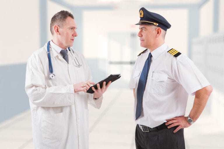 Pilot Consults Medicine, Asks if Plane Cleared for Landing