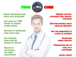 Pros and Cons of a Hospitalist