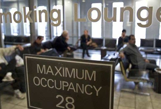 Hospital Opens Smoker’s Lounge for Patients smoking lounge