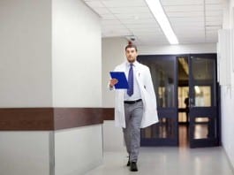 Housestaff Restricted to 6000 Steps Per Day doctor walking