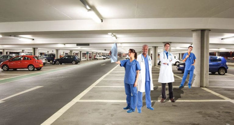 Lost Your Car in the Hospital Garage?  Order a Consult