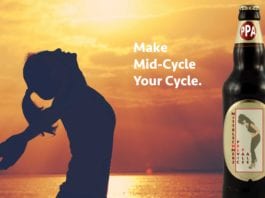 Mittelschmerz Pelvic Pale Ale a Hit in Mid-Cycle Menstruating Females Mittelshmerz, sunset
