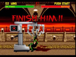 Video Gamer Unlocks Da Vinci on Original Mortal Kombat Da Vinci