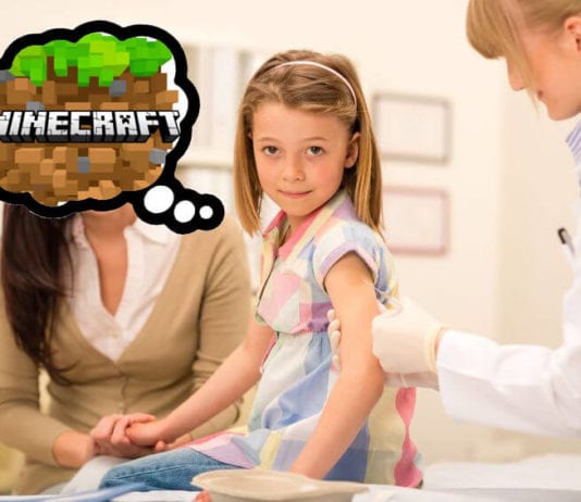 Vaccines Cause Children to Love Minecraft