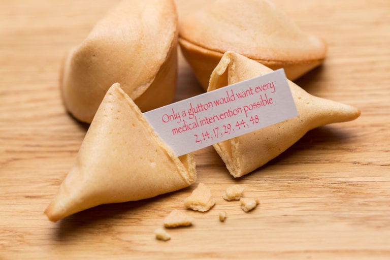 palliative care, fortune cookies