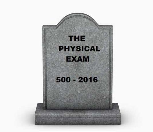 Ode to the Death of the Physical Exam physical exam