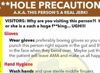 New A**hole Precautions Released 2016 Revised A**hole Precautions