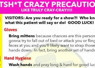 New Batsh*t Crazy Precautions Released 2016 Revised Batsh*t Crazy Precautions
