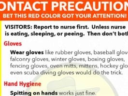New Contact Precautions Released