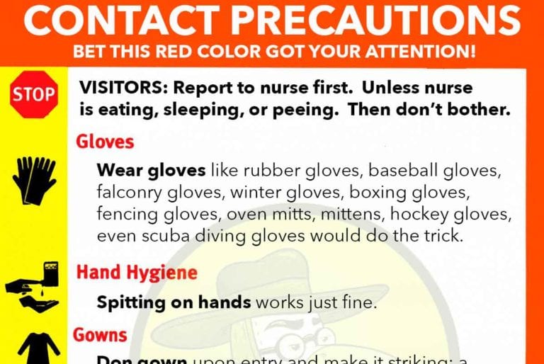 New Contact Precautions Released