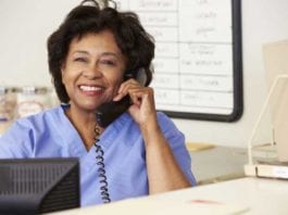 Nurse Confesses She’s Just In It To Get Yelled At nurse smiling