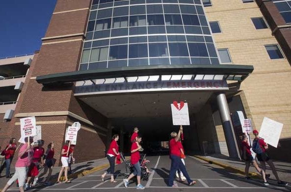 Hospital Employees Organize Christmas Strike After Festivus Snub