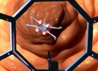 Inside Peak at Star Wars: A New Scope colon run a new scope