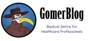 Gomerblog Medical Satire Logo