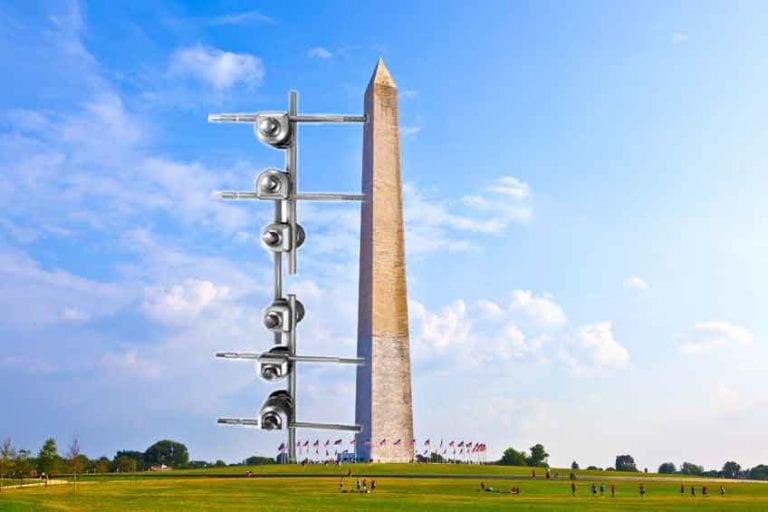 Secretary Tom Price Places Ex-Fix on Washington Monument