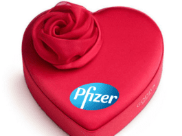 Pfizer Releases Box of Assorted Medications for Valentine’s Day Pfizer box of medications