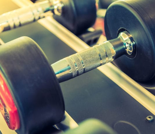 Mid-Case and Looking for a Workout, Orthopod Asks Scrub Tech for Dumbbells dumbbells