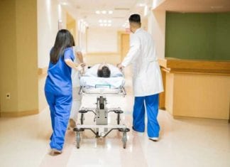 ICU Admits Patient to ED transporting patient