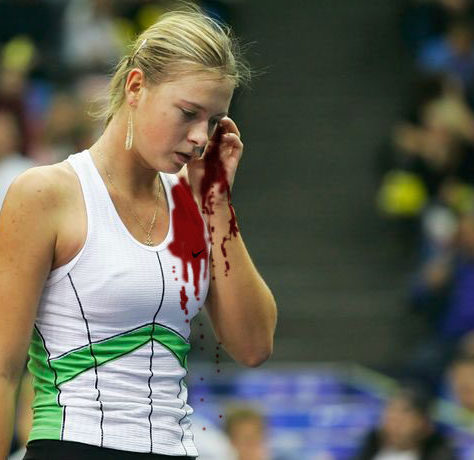 Maria Sharapova shriek