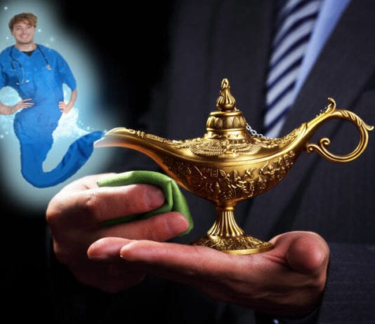 Nurse Enters the Cave of Wonders, Finds Infamous Resident Genie