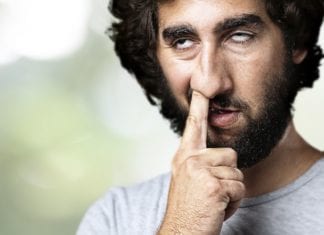 ENT Cannot Bear to Watch as Man Picking Nose Tempts Fate picking nose