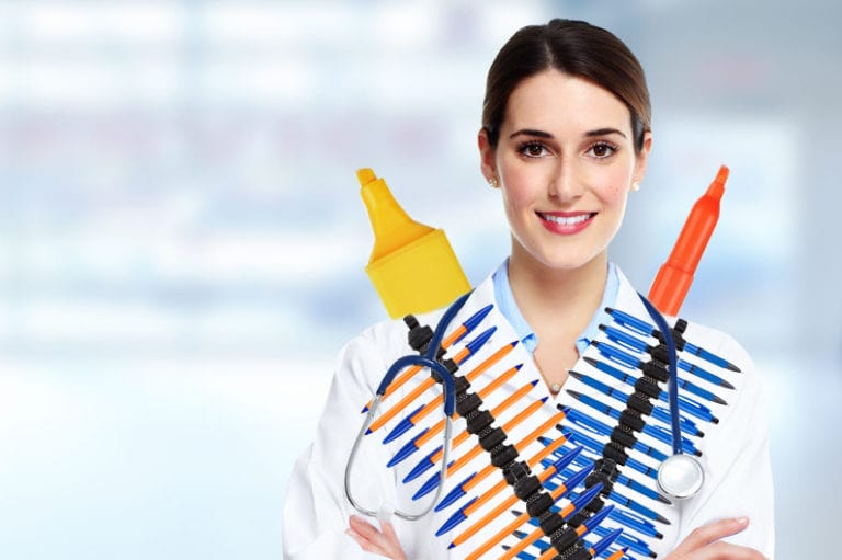 Fed Up with Losing Pens, Doctor Arms Self with Pen-Munition Belts