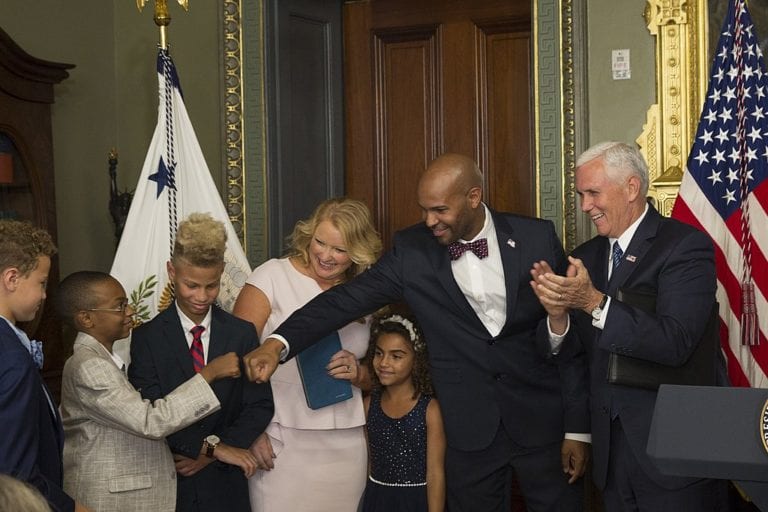 Jerome Adams Surgeon General Surgeon Colonel