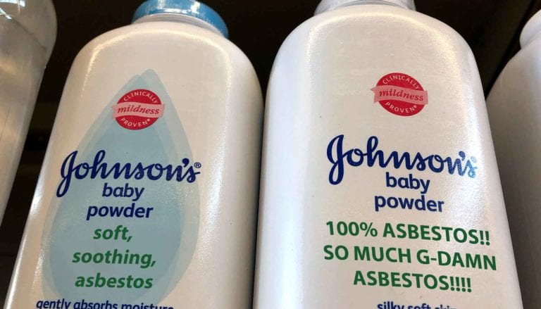 Johnson & Johnson asbestos baby powder