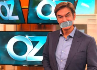 CDC recommends Dr. Oz wear “Duct Tape Mask” to slow down false information