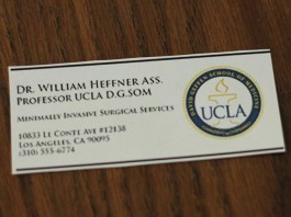 Newly Promoted General Surgeon’s Business Cards, A Little Too True