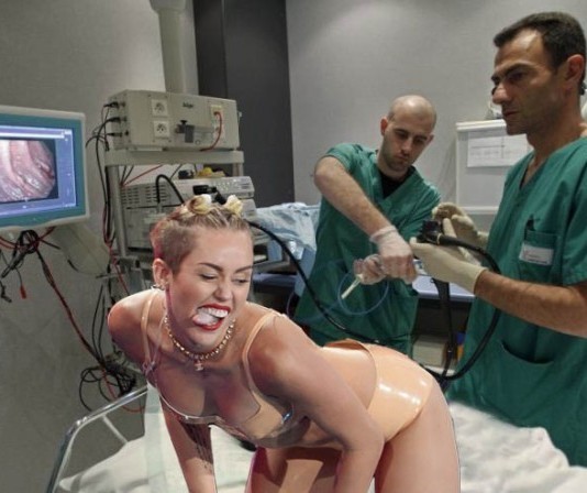 Gastroenterologist Discovers Advanced Colonoscopy Technique, Twerk Position, While Working on Miley Cyrus