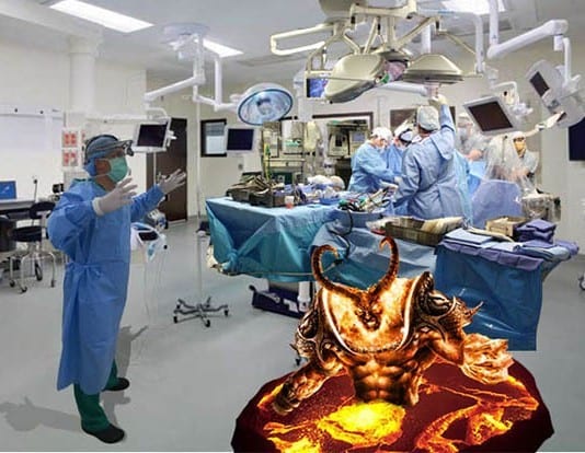 Surgeon Summons the Dark Lord Xepneumotep to Scrub In