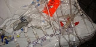 ICU Team Excited to Untangle Lines After Patient Dropped Off from OR