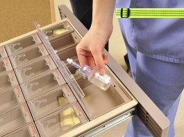 Hospital Mandates Nurses Wear Yellow Safety Belts While Checking Out Pyxis Medications Nurses must now wear reflective belts