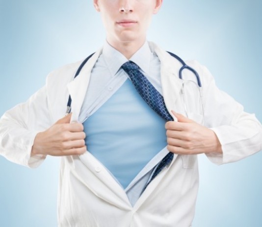Super-Aerodynamic White Coat to Shave Seconds Off Rounds white coat