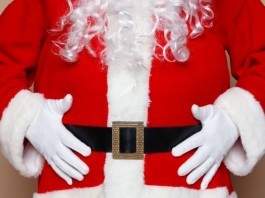 Santa Sporting Trim New Figure After Successful Gastric Bypass santa big