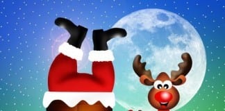 Santa Claus In Serious Condition After Chimney Incident & Sleep Apnea Complications santa claus stuck