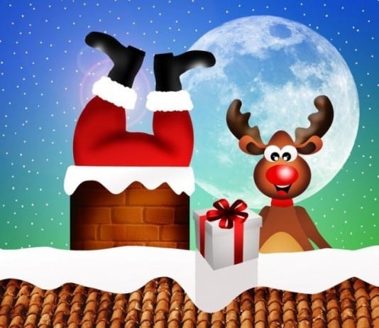 Santa Claus In Serious Condition After Chimney Incident & Sleep Apnea Complications santa claus stuck