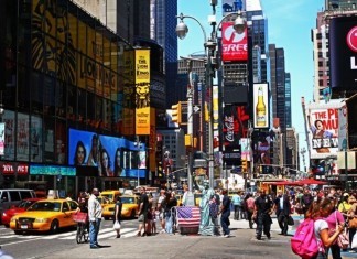 Work Note Center Opens in Times Square, Deadbeats Rejoice times square work note