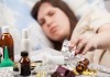 Woman with a Cold Thoroughly Fills Out ED Comment Card woman with common cold
